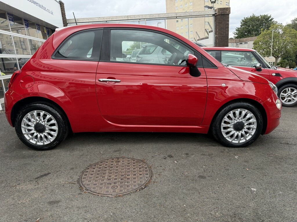 Fiat 500 1.0 70Hp Mild Hybrid Lounge Only 10K Miles Red #3