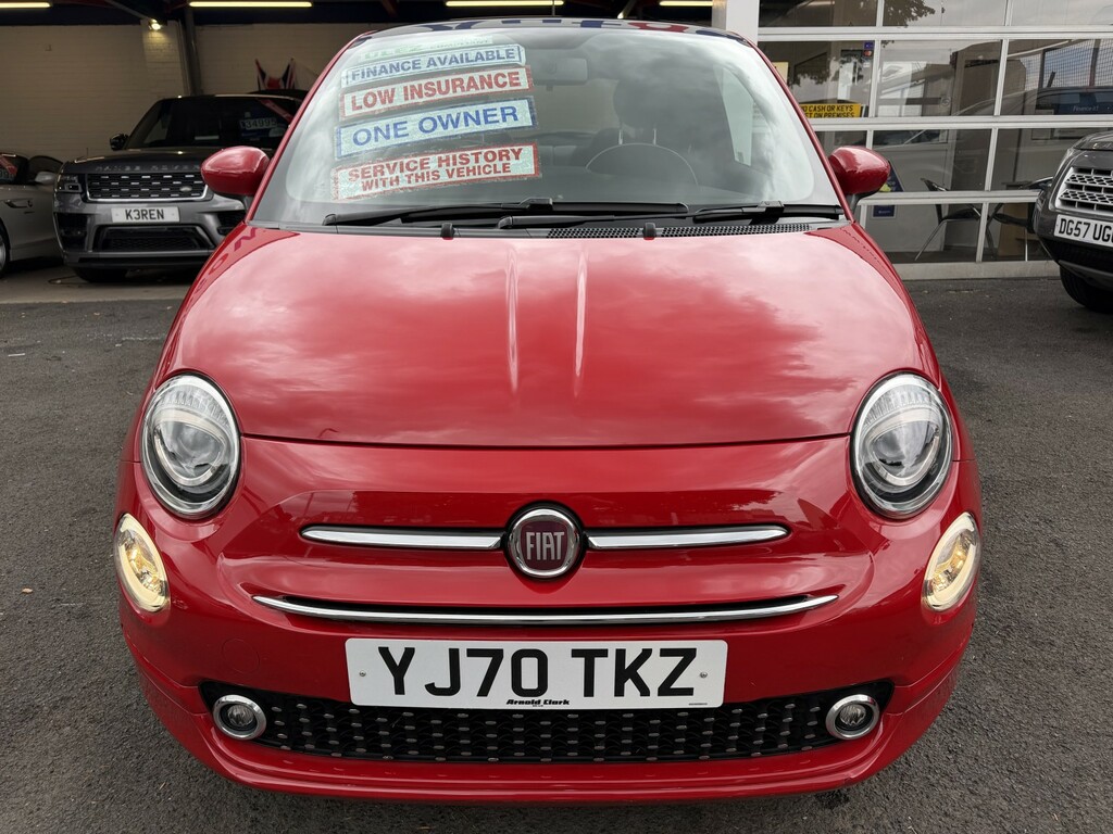 Fiat 500 1.0 70Hp Mild Hybrid Lounge Only 10K Miles Red