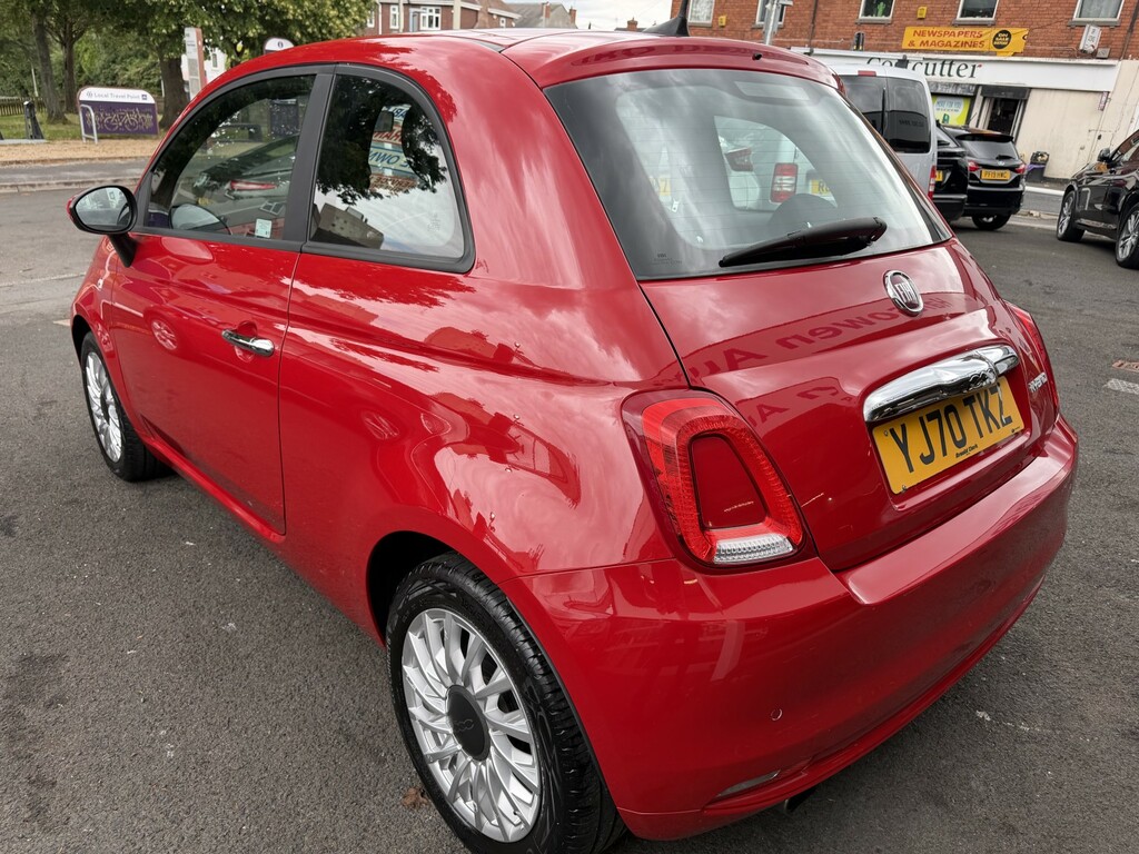 Fiat 500 1.0 70Hp Mild Hybrid Lounge Only 10K Miles Red #6