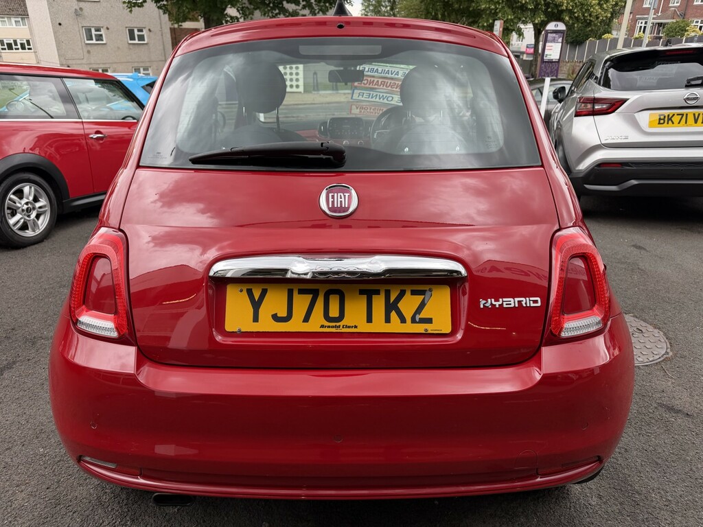 Fiat 500 1.0 70Hp Mild Hybrid Lounge Only 10K Miles Red #5