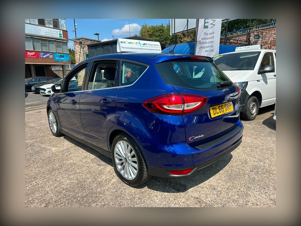 Ford C-Max 1.5 Tdci Titanium Euro 6 Ss DL66GKP Blue #4