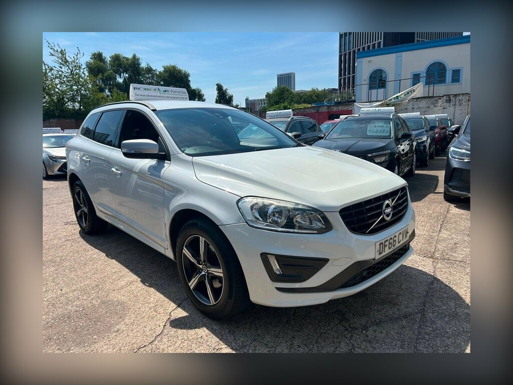 Volvo XC60 2.4 D4 R-design Nav Awd Euro 6 Ss White