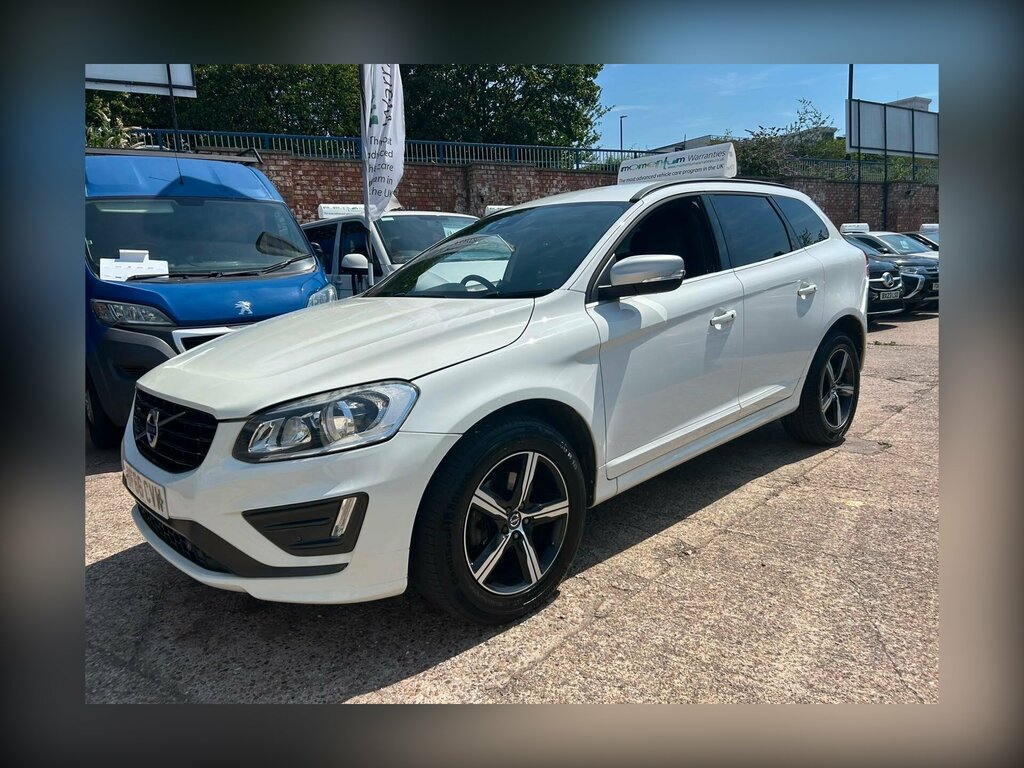 Volvo XC60 2.4 D4 R-design Nav Awd Euro 6 Ss DF66CVW White #2