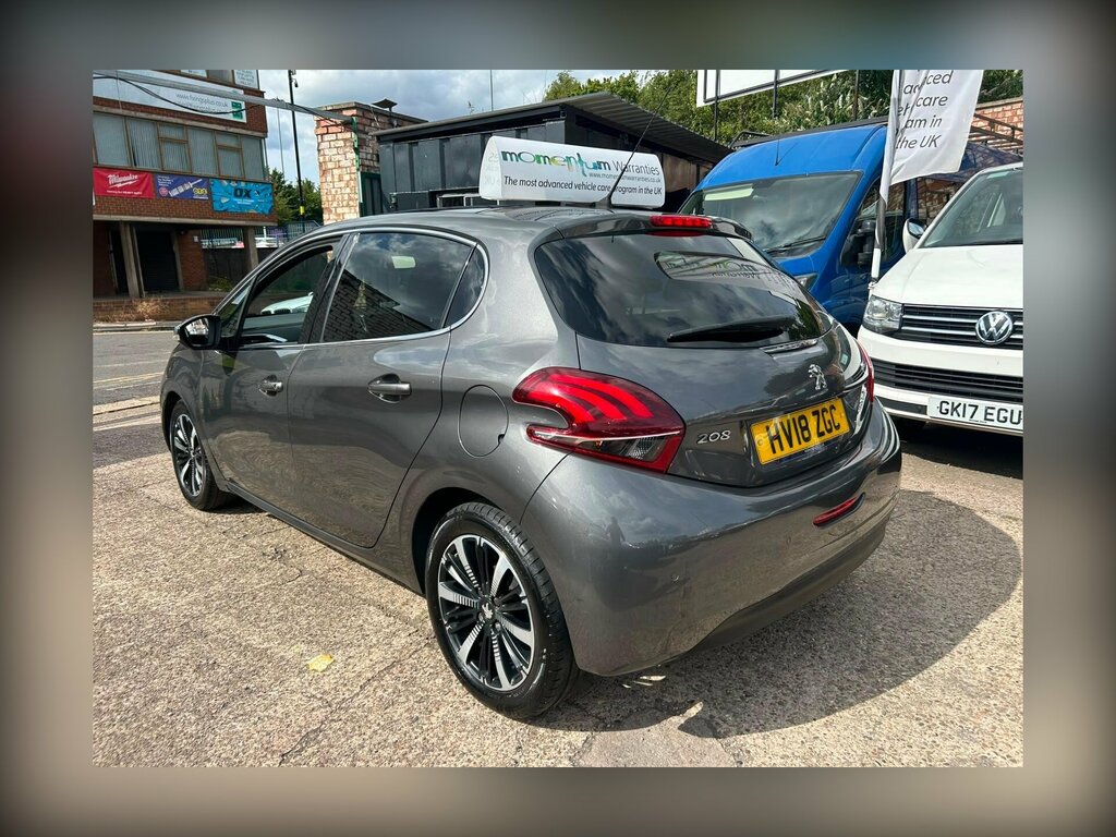 Peugeot 208 1.2 Puretech Allure Premium Euro 6 Ss Grey #4