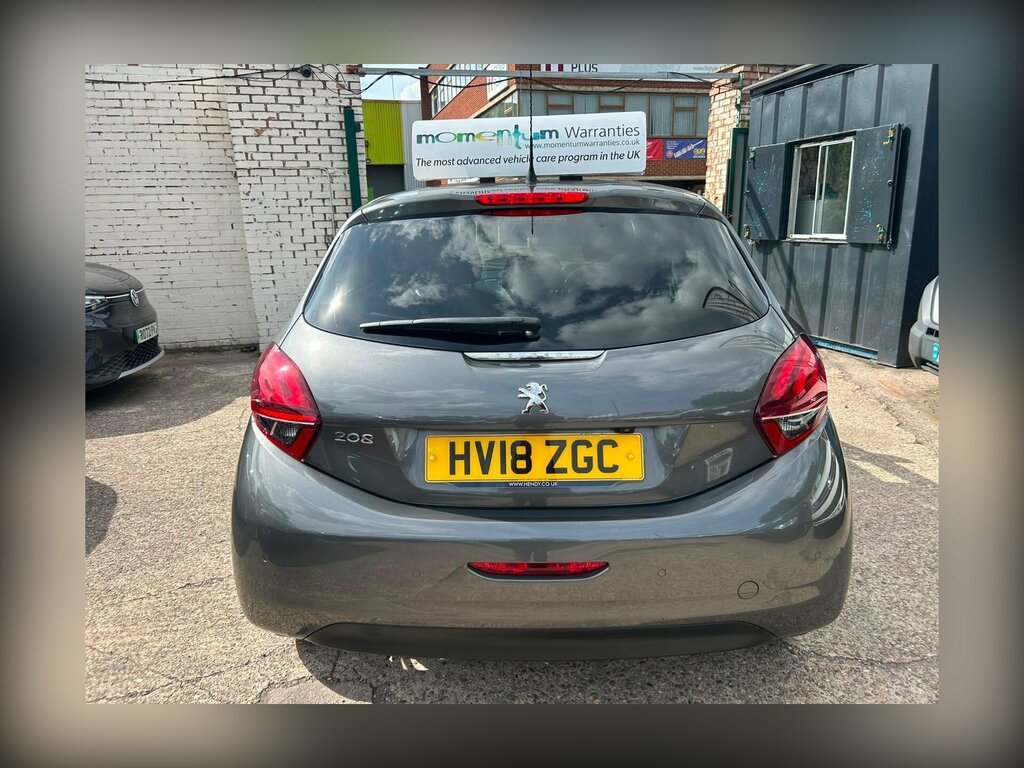 Peugeot 208 1.2 Puretech Allure Premium Euro 6 Ss Grey #6
