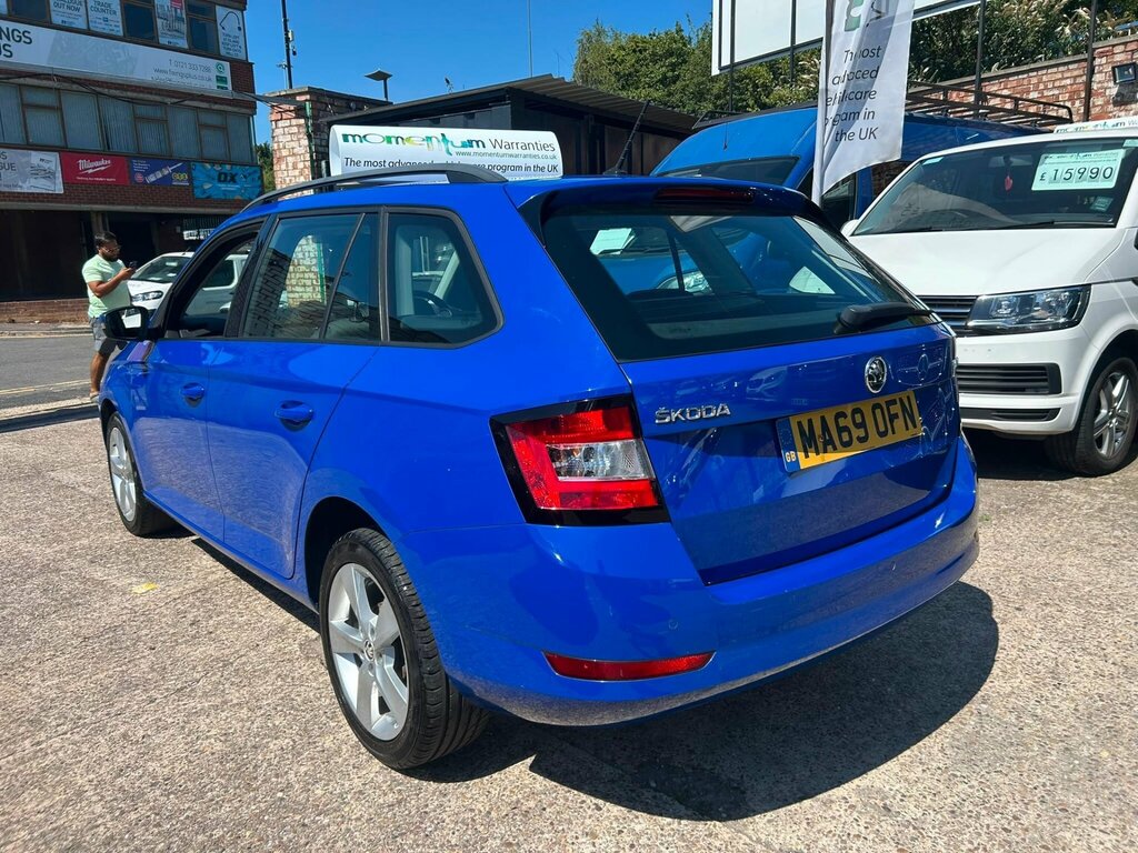 Skoda Fabia 1.0 Tsi Se L Euro 6 Ss MA69OFN Blue #3