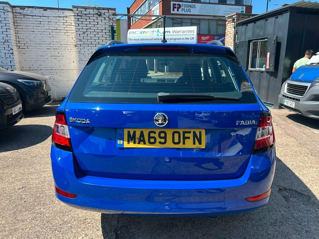 Skoda Fabia 1.0 Tsi Se L Euro 6 Ss MA69OFN Blue #6