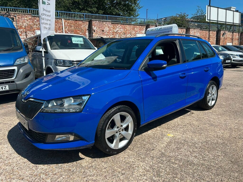 Skoda Fabia 1.0 Tsi Se L Euro 6 Ss MA69OFN Blue #2