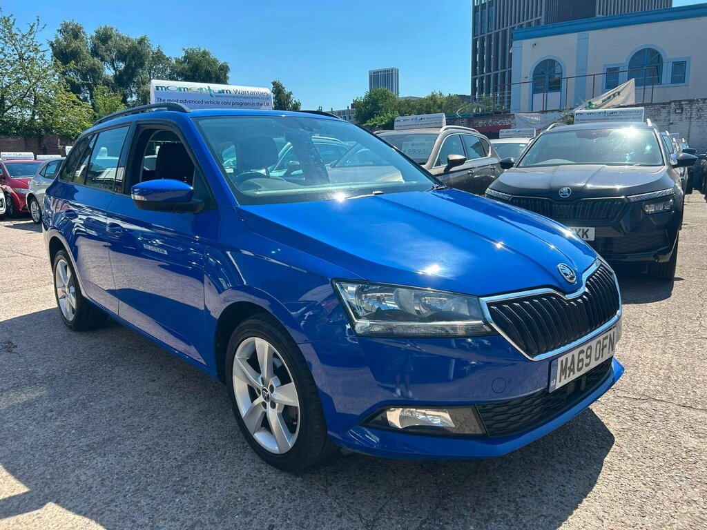 Skoda Fabia 1.0 Tsi Se L Euro 6 Ss Blue