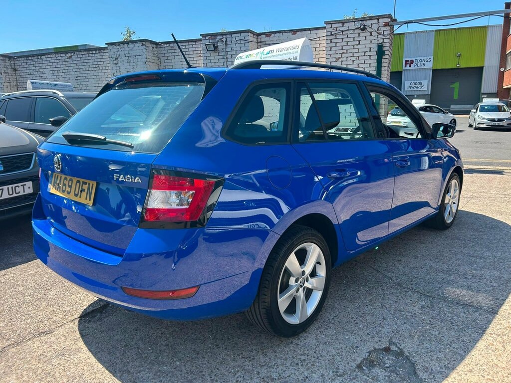 Skoda Fabia 1.0 Tsi Se L Euro 6 Ss MA69OFN Blue #4