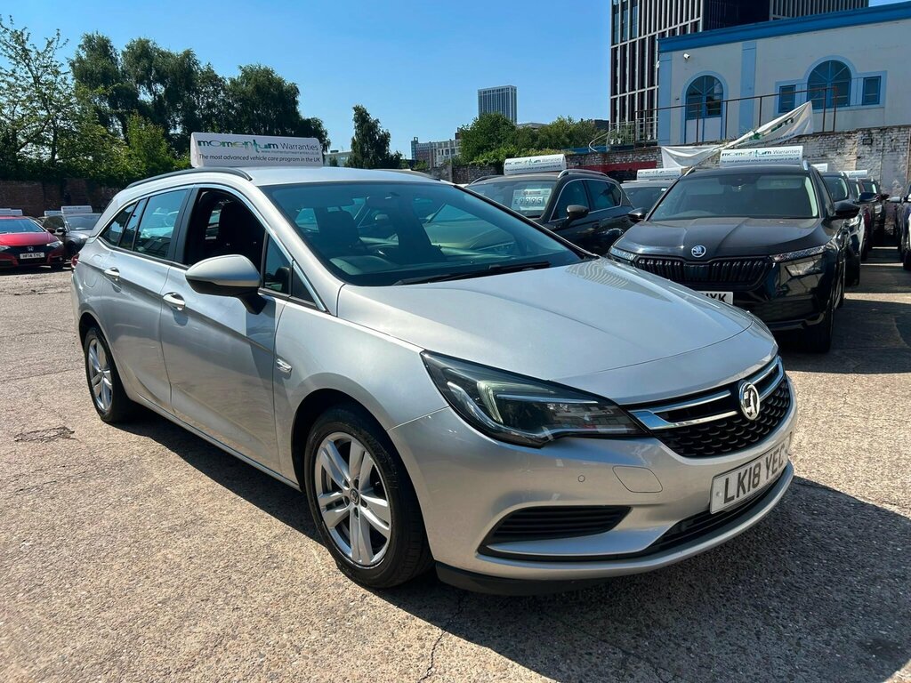 Vauxhall Astra 1.6 Cdti Ecotec Blueinjection Design Sports Tourer Silver