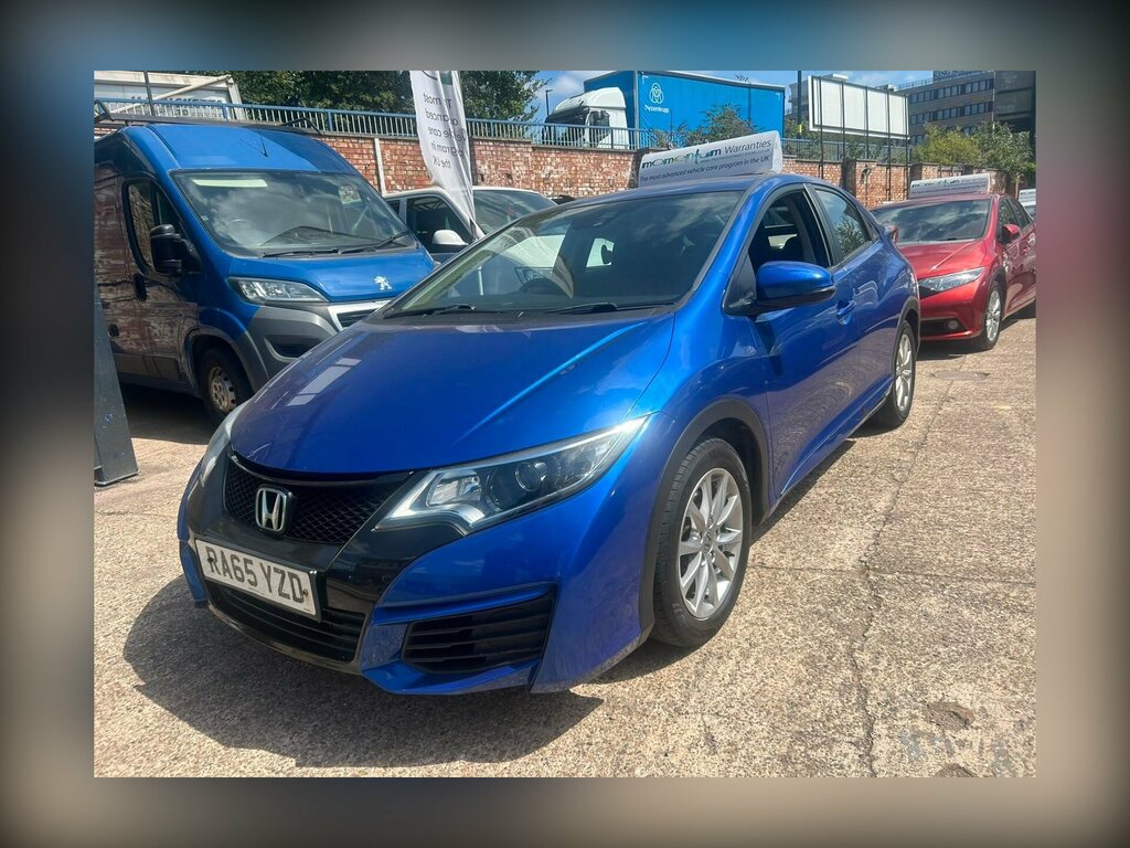 Honda Civic 1.6 I-dtec S Euro 5 Ss Blue #2