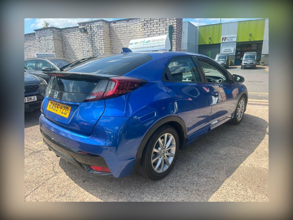 Honda Civic 1.6 I-dtec S Euro 5 Ss Blue #4