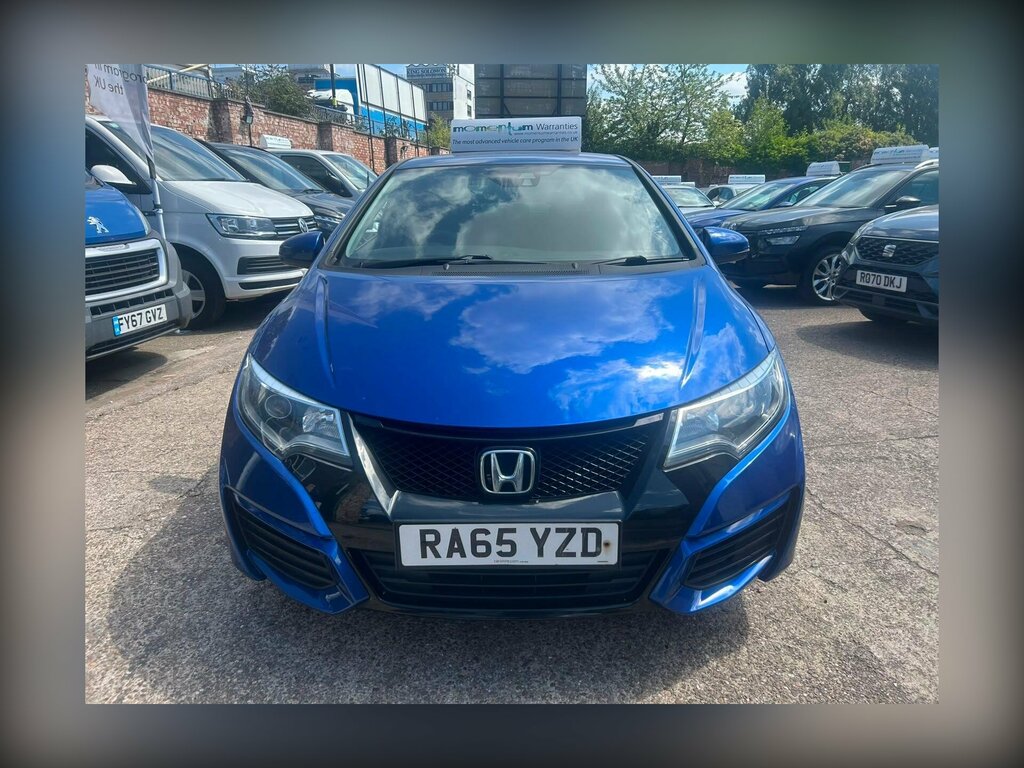 Honda Civic 1.6 I-dtec S Euro 5 Ss Blue #5
