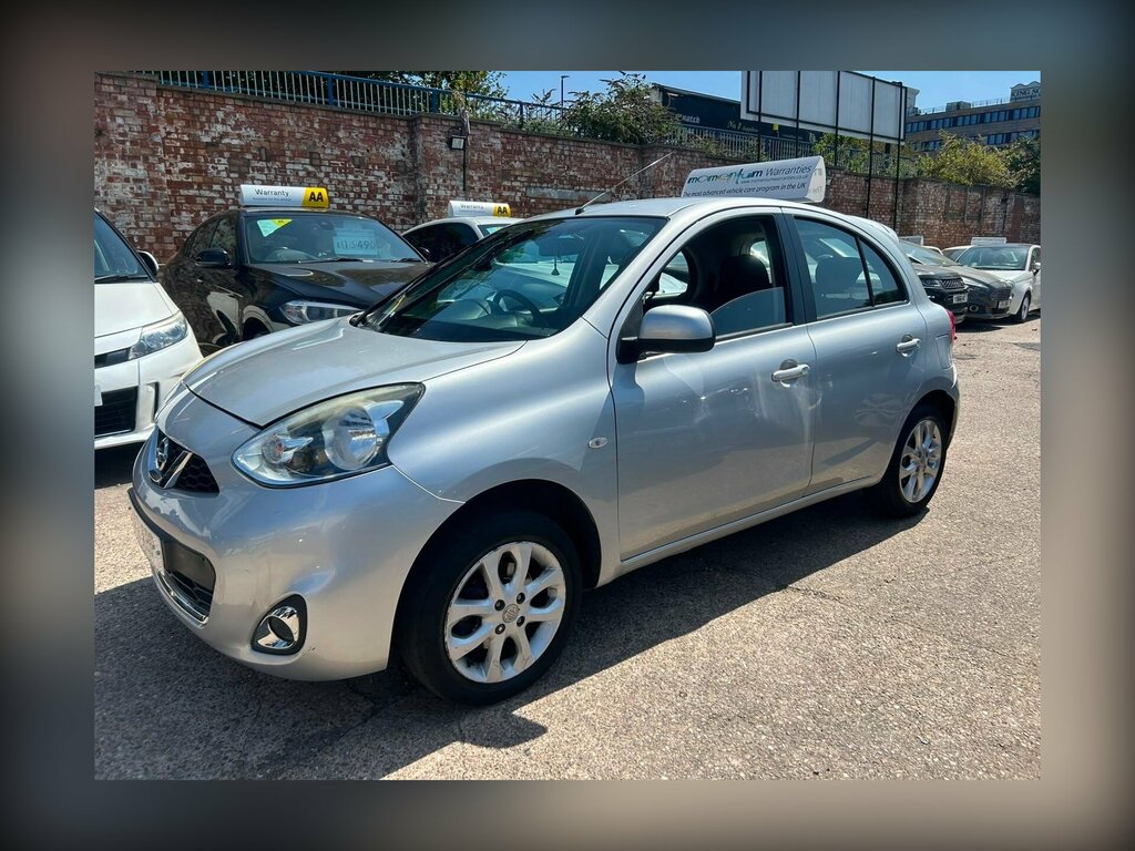 Nissan Micra 1.2 Acenta Euro 6 Silver #2