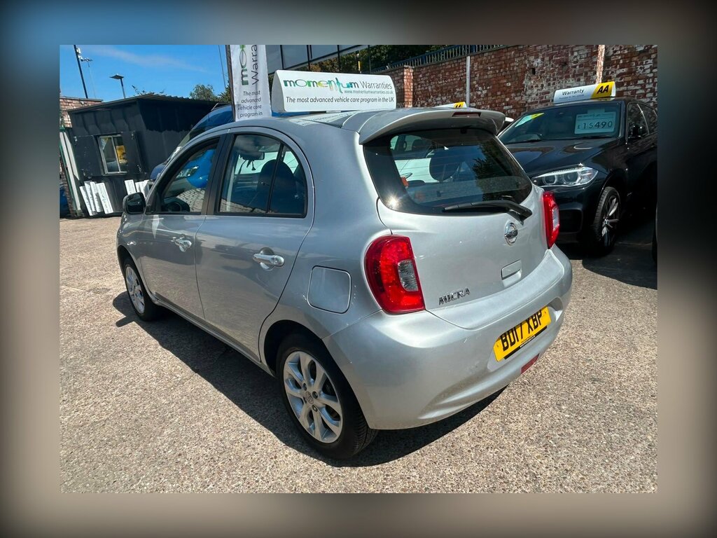 Nissan Micra 1.2 Acenta Euro 6 Silver #4