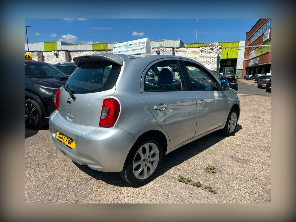 Nissan Micra 1.2 Acenta Euro 6 Silver #3