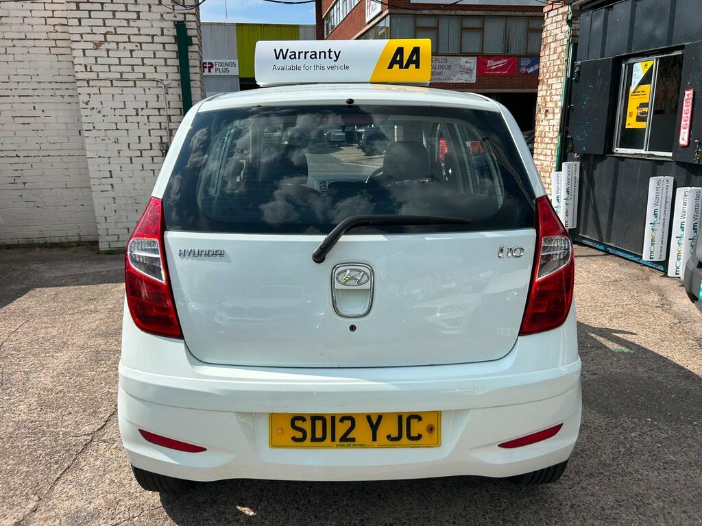 Hyundai I10 1.2 Active Euro 5 White #6