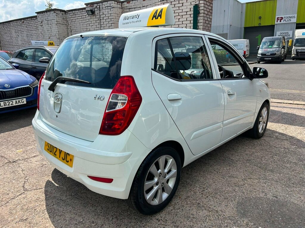 Hyundai I10 1.2 Active Euro 5 White #3