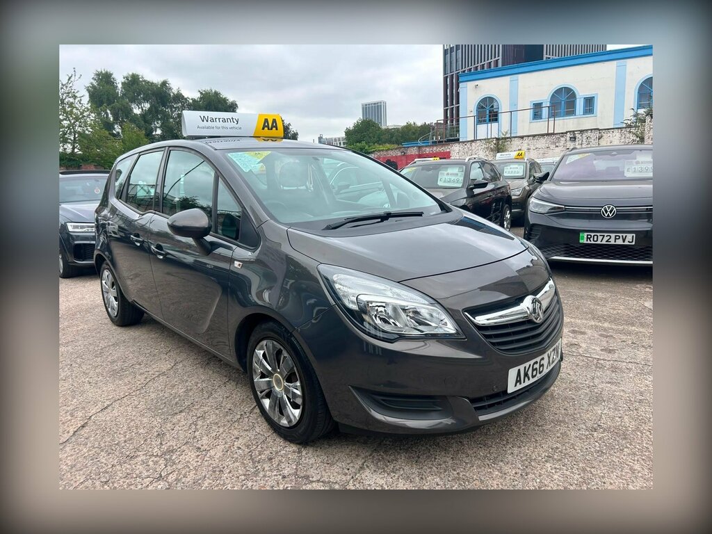 Vauxhall Meriva 1.4I Turbo Club Euro 6 Grey