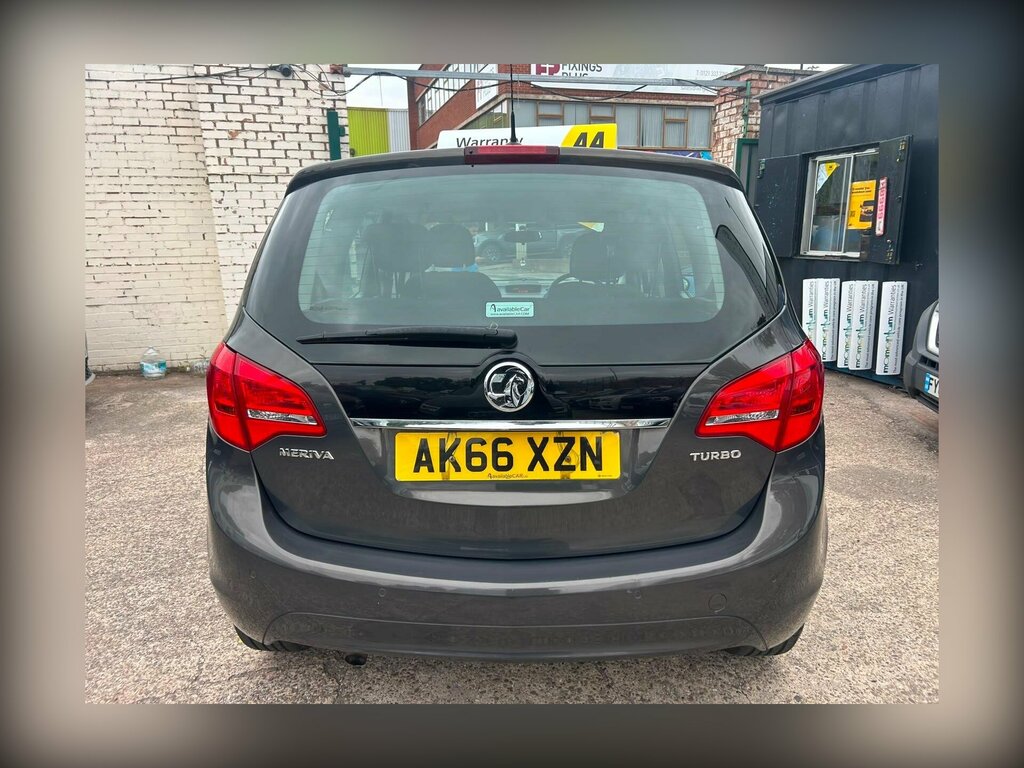 Vauxhall Meriva 1.4I Turbo Club Euro 6 Grey #6