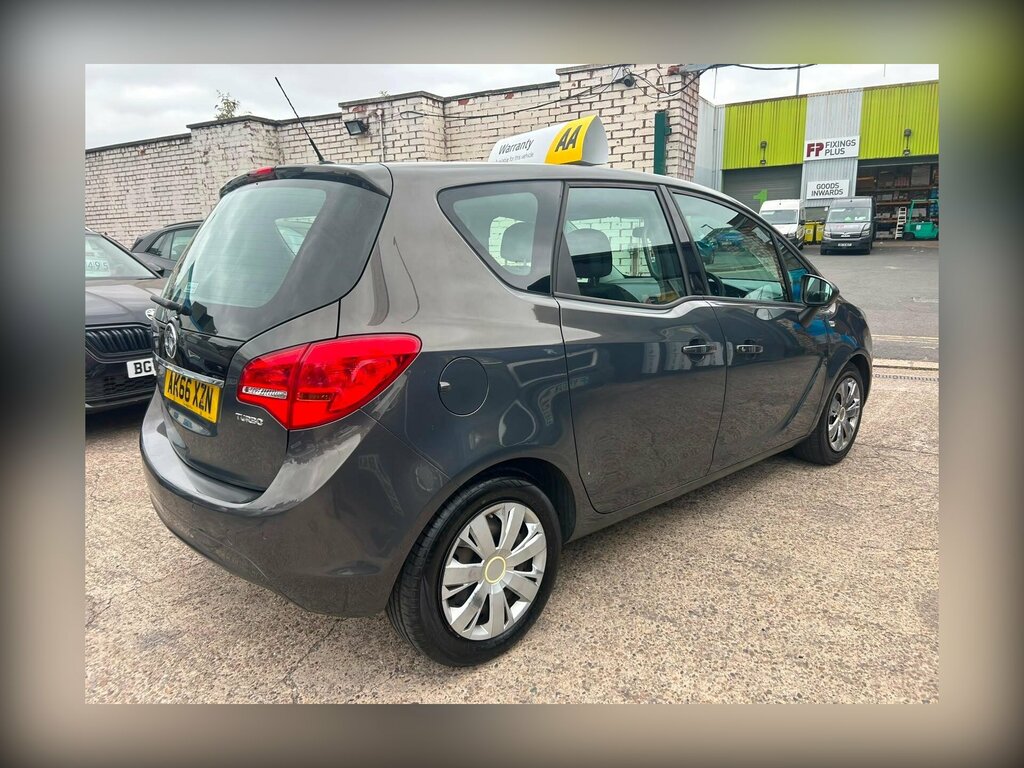Vauxhall Meriva 1.4I Turbo Club Euro 6 Grey #3