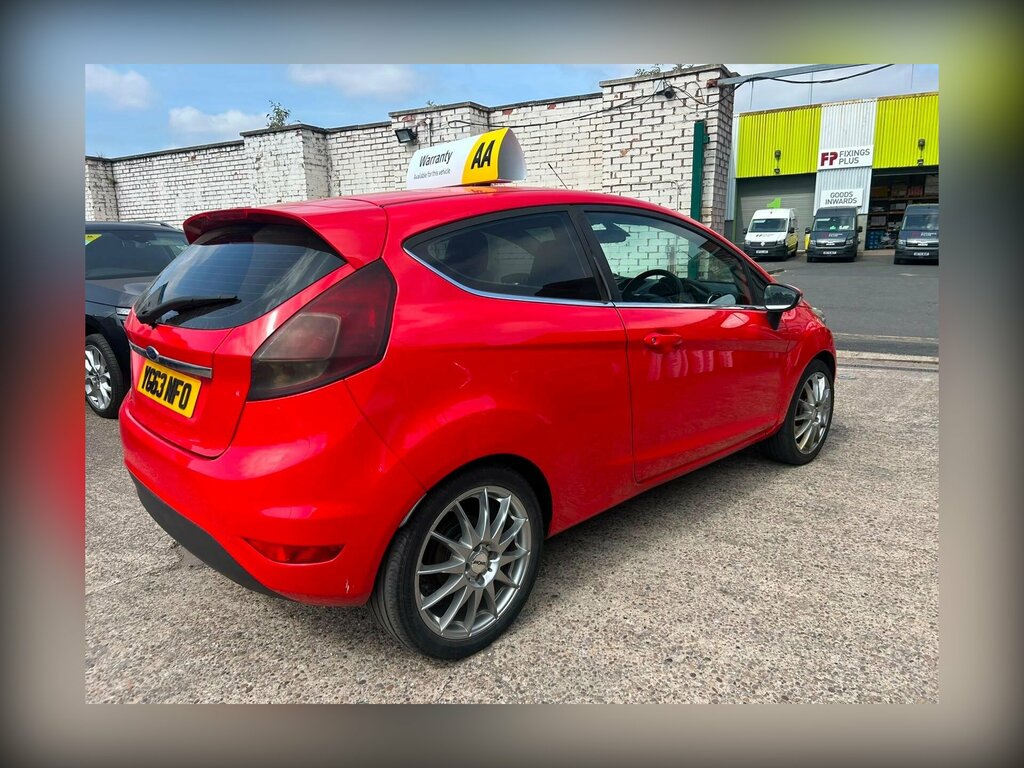 Ford Fiesta 1.25 Zetec Euro 5 Red #3