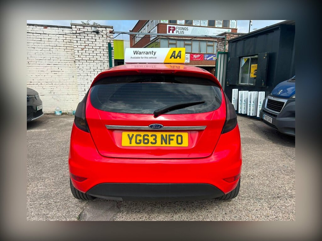 Ford Fiesta 1.25 Zetec Euro 5 Red #6