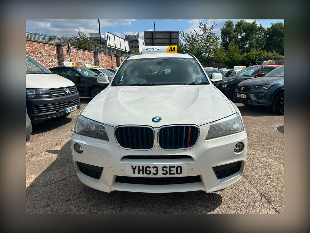 BMW X3 2.0 20D M Sport Xdrive Euro 5 Ss White #5