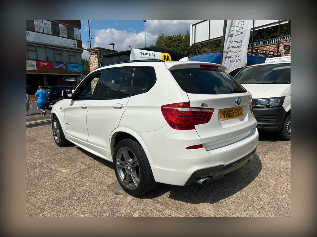 BMW X3 2.0 20D M Sport Xdrive Euro 5 Ss White #3