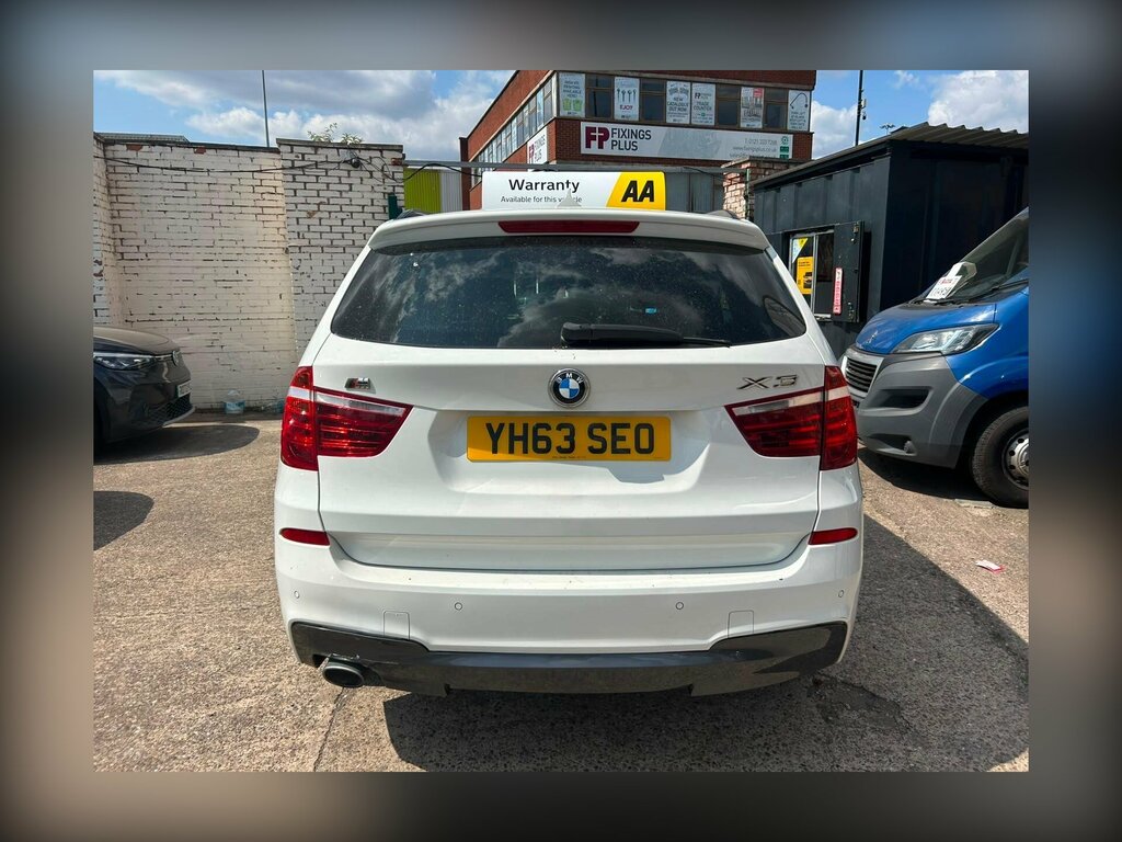 BMW X3 2.0 20D M Sport Xdrive Euro 5 Ss White #6