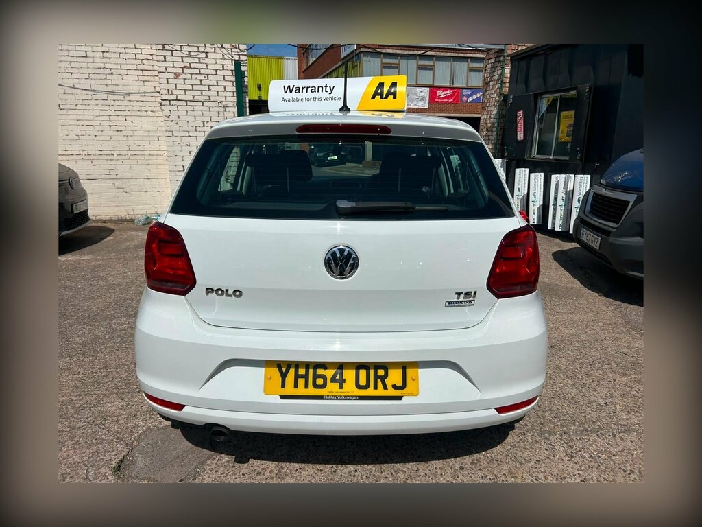Volkswagen Polo 1.2 Tsi Bluemotion Tech Se Euro 6 Ss White #6