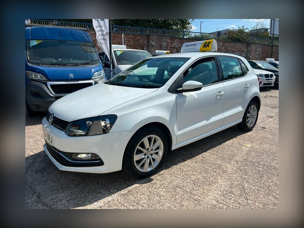 Volkswagen Polo 1.2 Tsi Bluemotion Tech Se Euro 6 Ss White #2