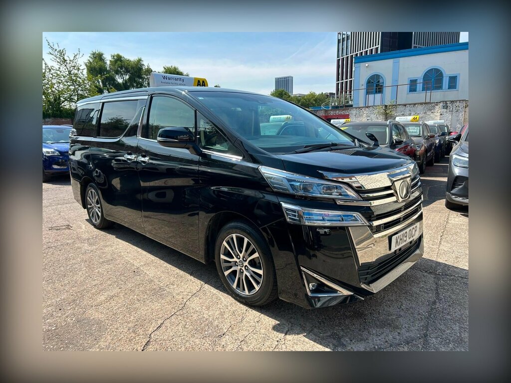 Toyota Vellfire 2.4 8 Seater Black
