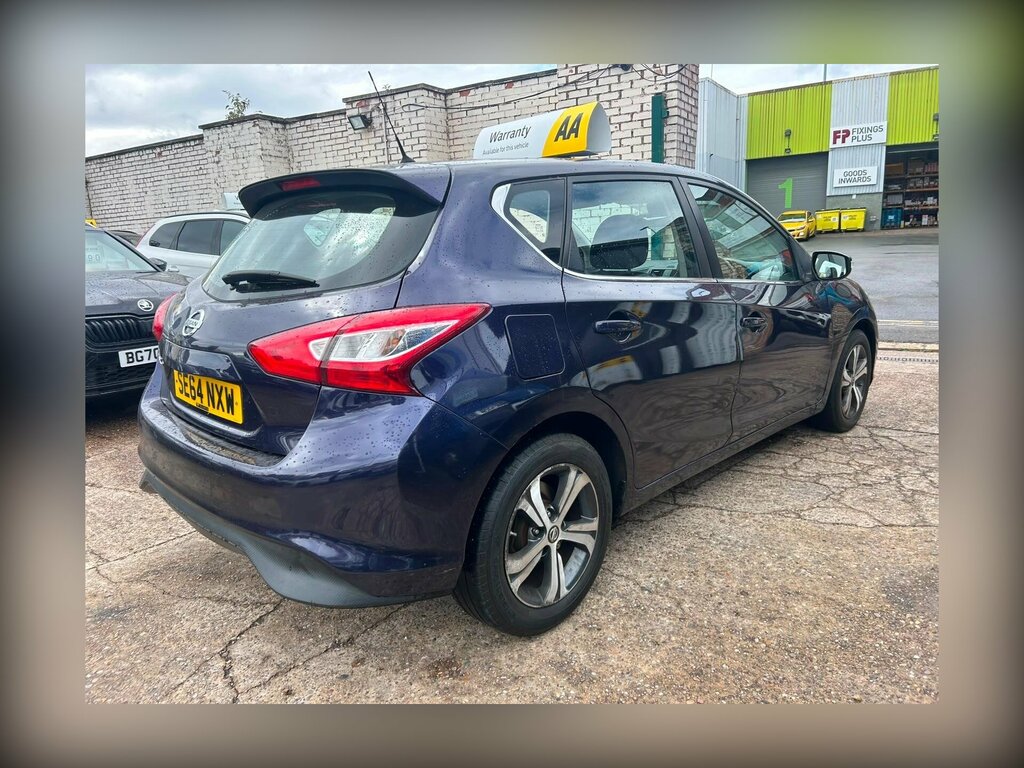 Nissan Pulsar 1.2 Dig-t Acenta Euro 5 Ss Euro 5 Blue #4