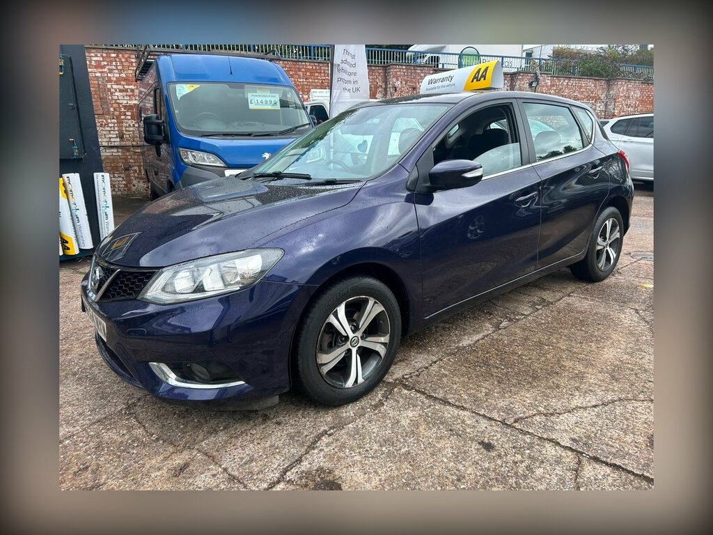 Nissan Pulsar 1.2 Dig-t Acenta Euro 5 Ss Euro 5 Blue #2