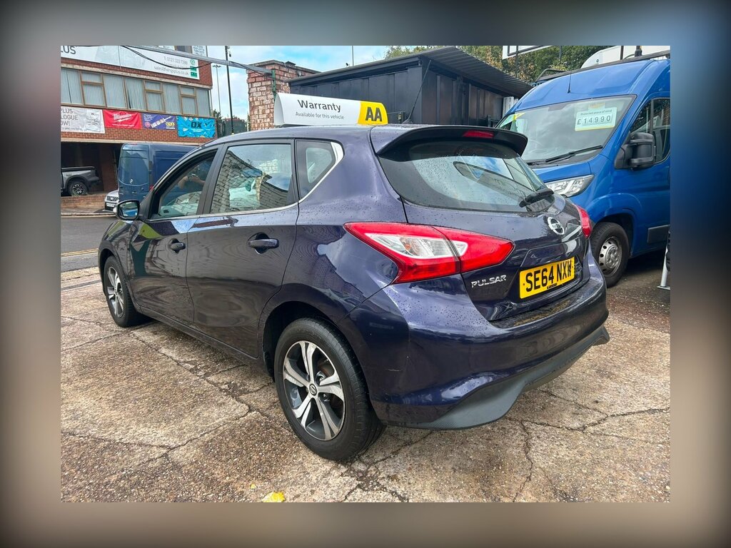 Nissan Pulsar 1.2 Dig-t Acenta Euro 5 Ss Euro 5 Blue #3
