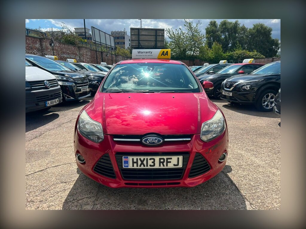 Ford Focus 1.6 Tdci Titanium Euro 5 Ss HX13RFJ Red #5