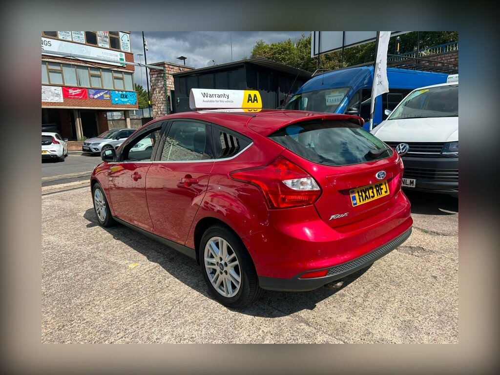 Ford Focus 1.6 Tdci Titanium Euro 5 Ss HX13RFJ Red #4