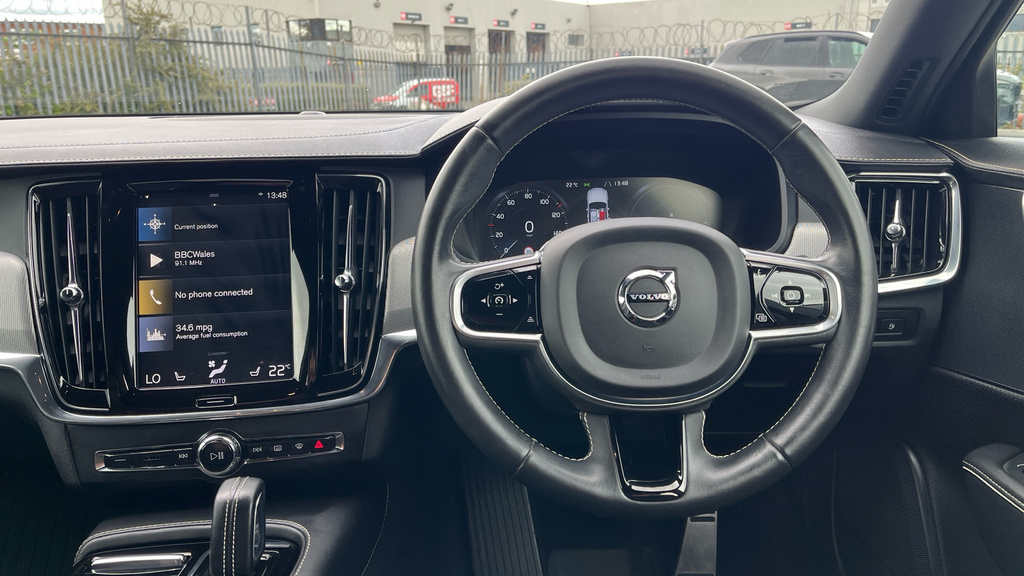 Volvo S90 2.0H T8 Recharge 11.6Kwh R-design Awd Euro 6 White #5