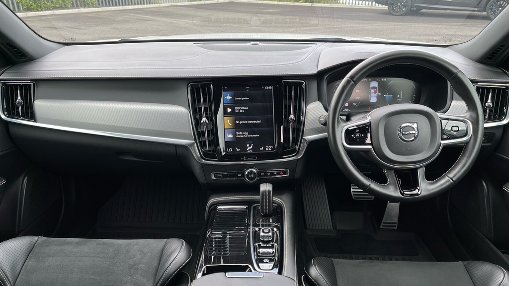 Volvo S90 2.0H T8 Recharge 11.6Kwh R-design Awd Euro 6 White #4