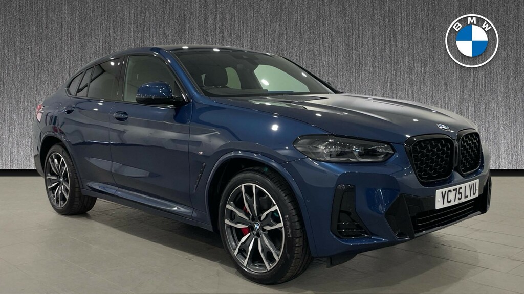 BMW X4 2.0 20D Mht M Sport Xdrive Euro 6 Ss Blue