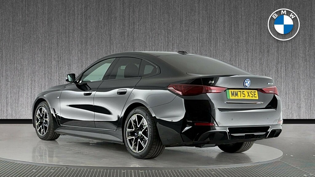 BMW i4 35 70.2Kwh M Sport Gran Coupe Edrive Black #2