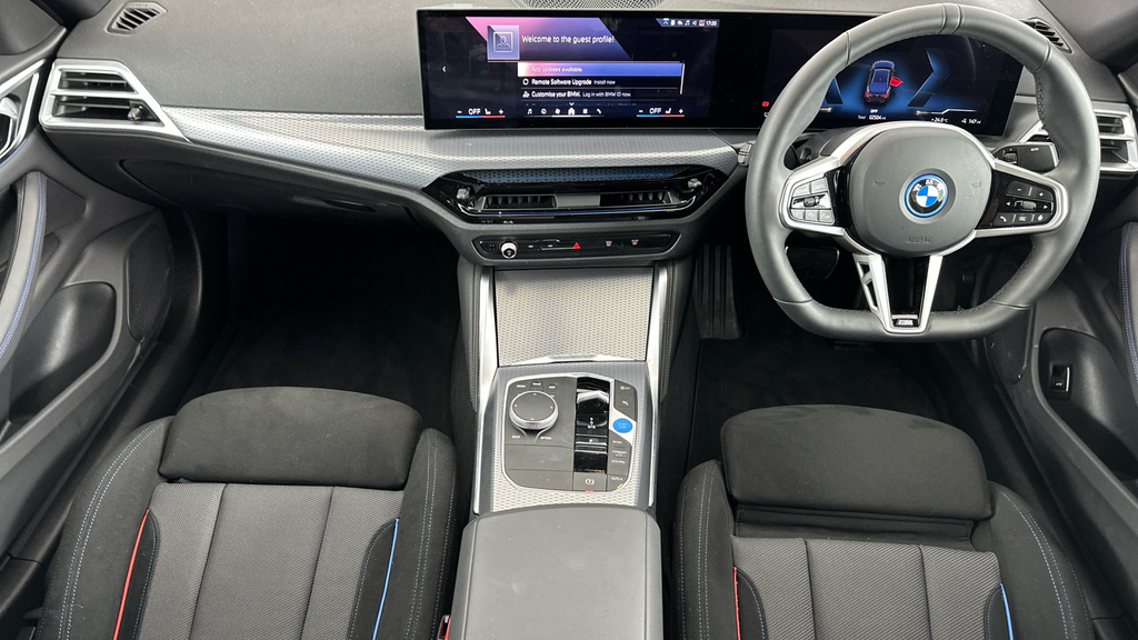 BMW i4 35 70.2Kwh M Sport Gran Coupe Edrive Black #4