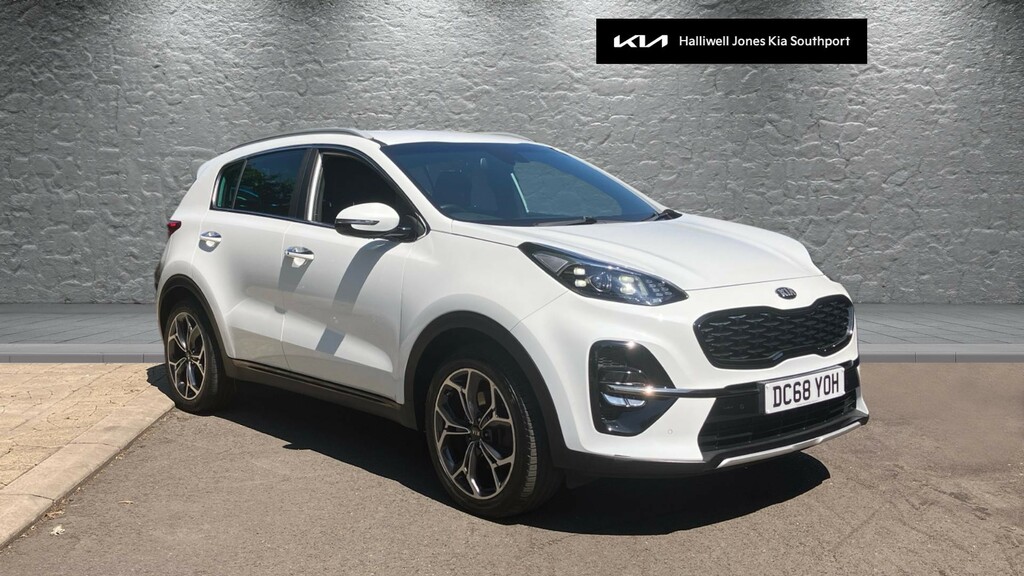 Kia Sportage 1.6 Crdi Gt-line Euro 6 Ss White
