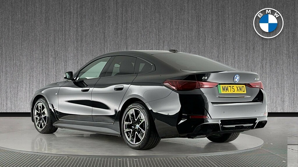 BMW i4 35 70.2Kwh M Sport Gran Coupe Edrive Black #2
