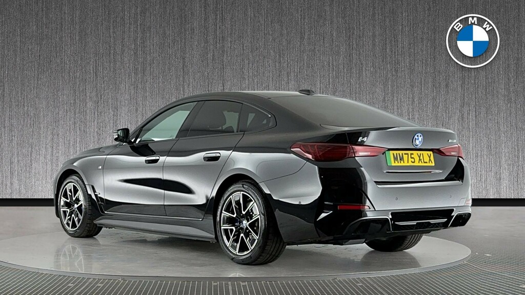 BMW i4 35 70.2Kwh M Sport Gran Coupe Edrive Black #2