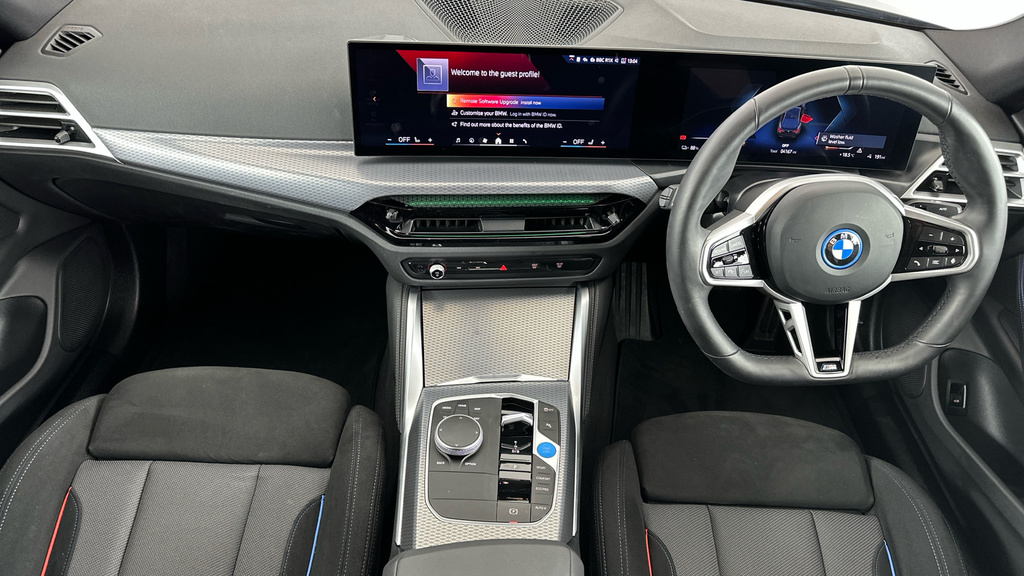 BMW i4 35 70.2Kwh M Sport Gran Coupe Edrive Black #4