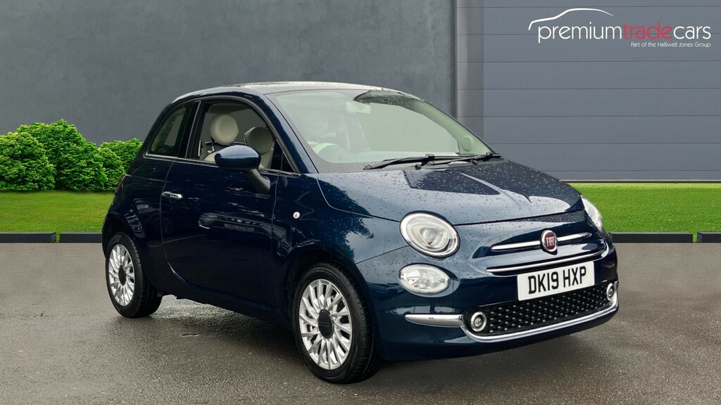 Fiat 500 1.2 Lounge Euro 6 Ss Blue