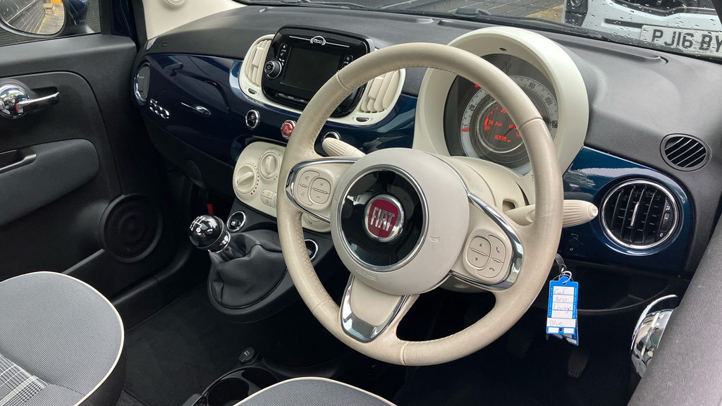 Fiat 500 1.2 Lounge Euro 6 Ss Blue #6